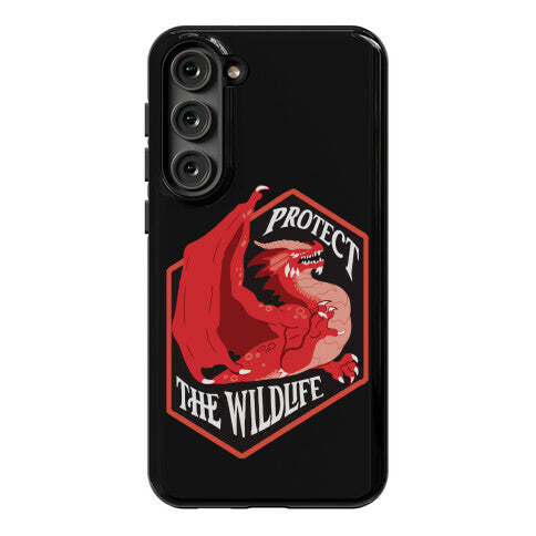 Protect The Wildlife Red Dragon Phone Case